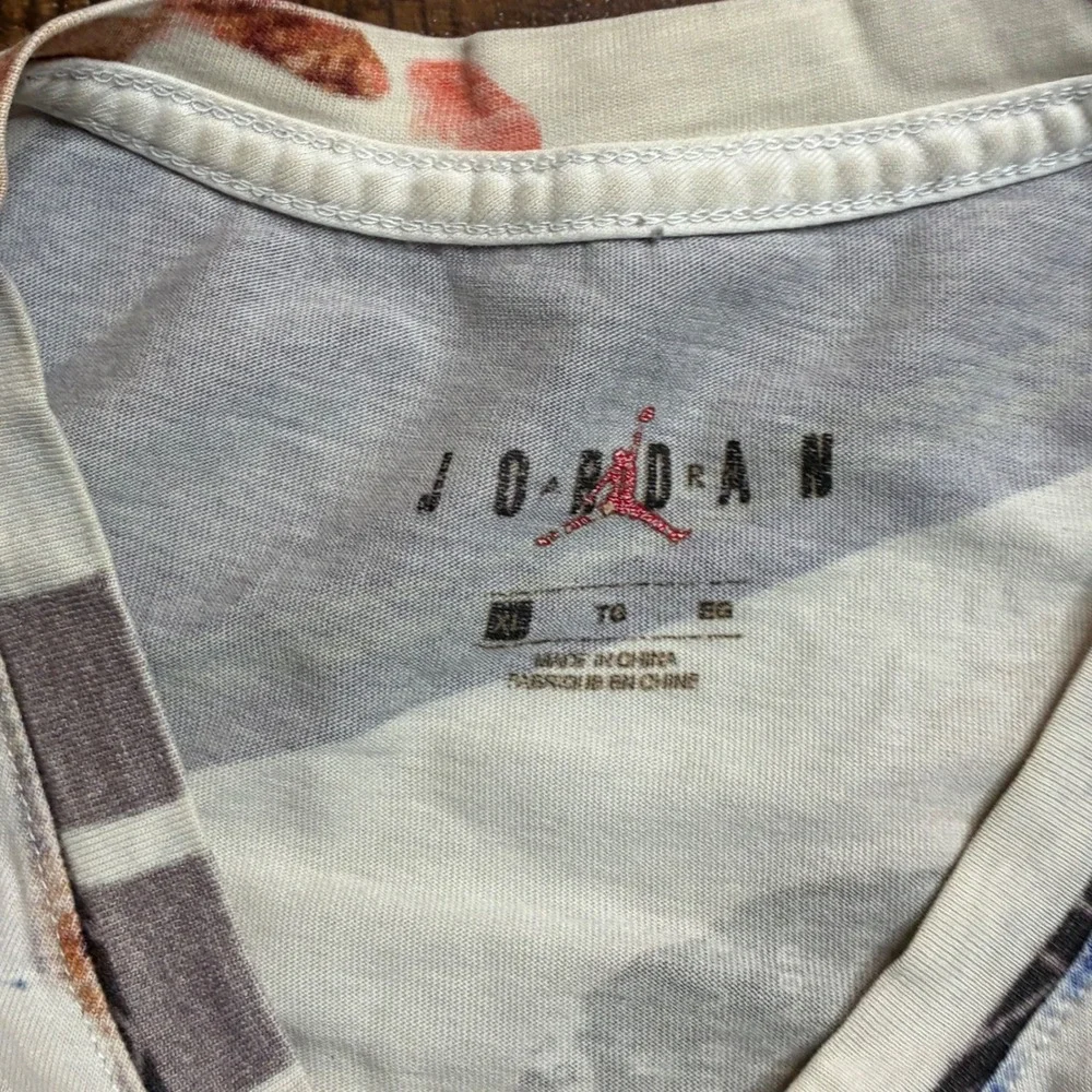Nike Air Jordan 36 Slam Dunk Graphic T Shirt Men's XL All Over Print CJ6298